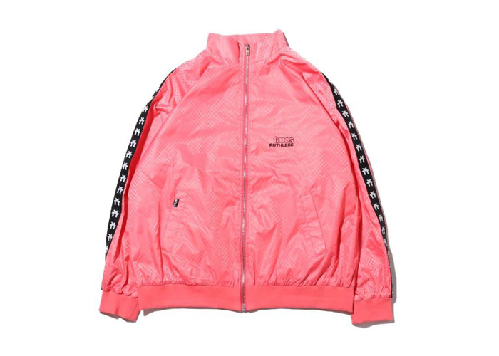 RUTHLESS × atmos pink TRACK TOP PEACH