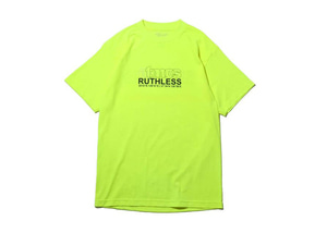 RUTHLESS × atmos pink BASIC T-SHIRT SAFETY GREEN